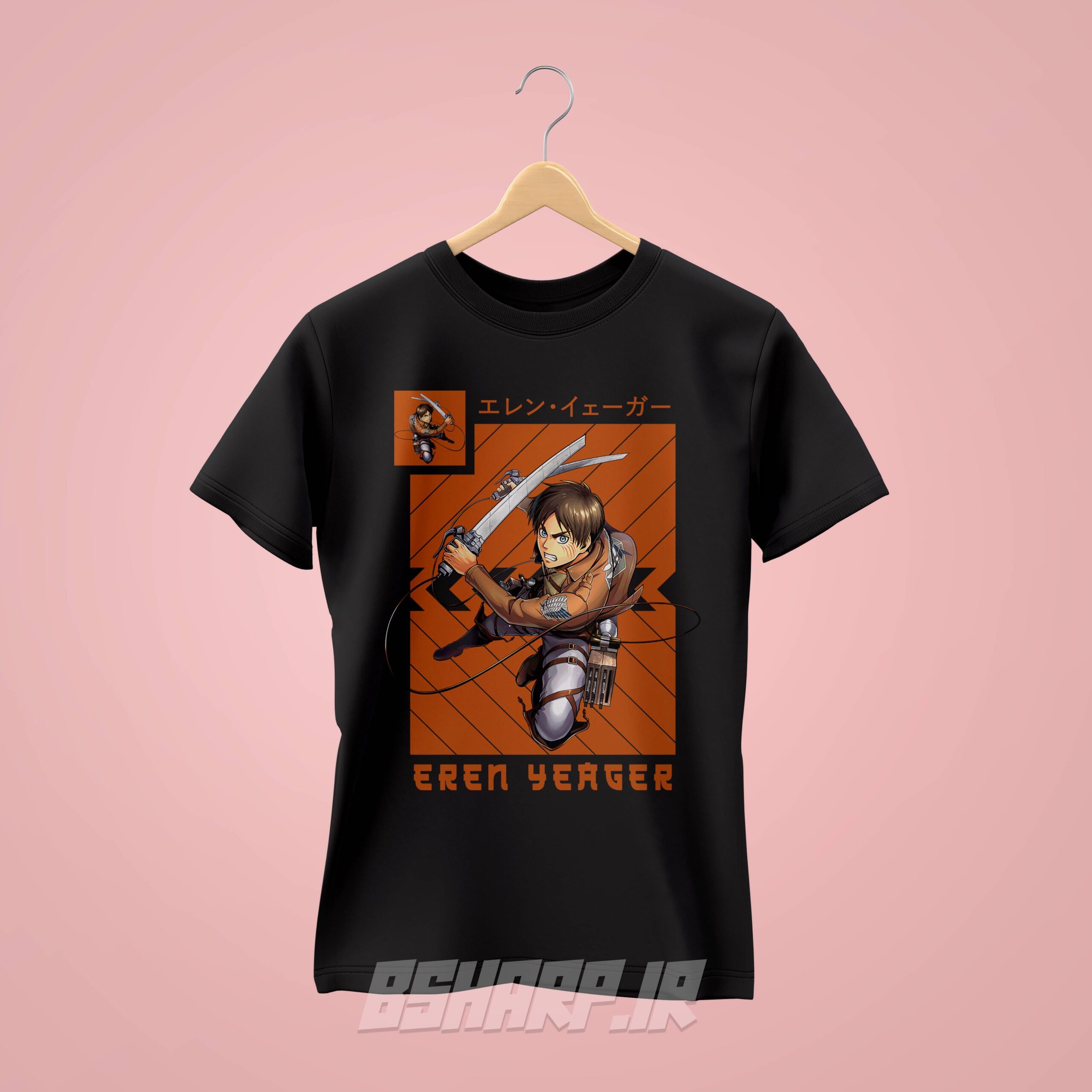 تیشرت Attack on Titan طرح ارن یگر