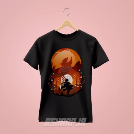 تیشرت Attack on Titan طرح بهار