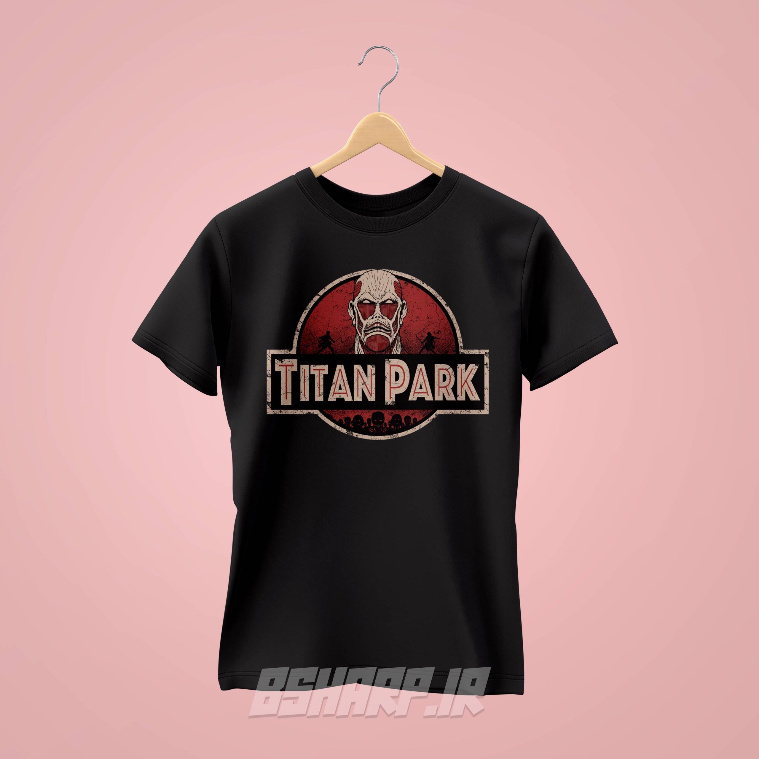 تیشرت Attack on Titan طرح Titan Park