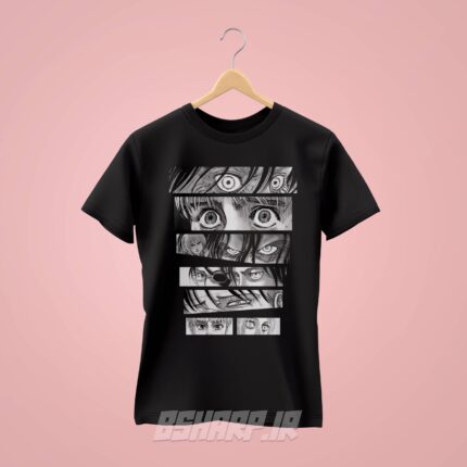 تیشرت Attack on Titan طرح Feelings