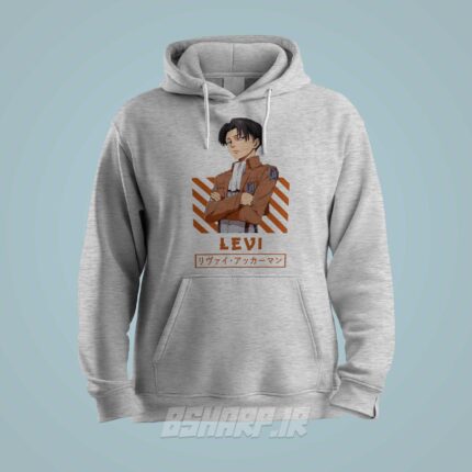 هودی Attack on Titan طرح لوای آکرمن - Image 3