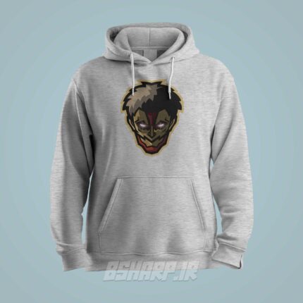 هودی Attack on Titan طرح کارتونی ارن - Image 3