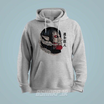 هودی Attack on Titan طرح بخار - Image 3