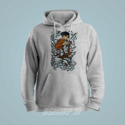 هودی Attack on Titan طرح Tired - Image 3