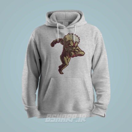 هودی Attack on Titan طرح Mini Armored Titan - Image 3