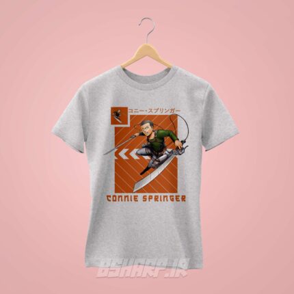 تیشرت Attack on Titan طرح Connie Springer - Image 5