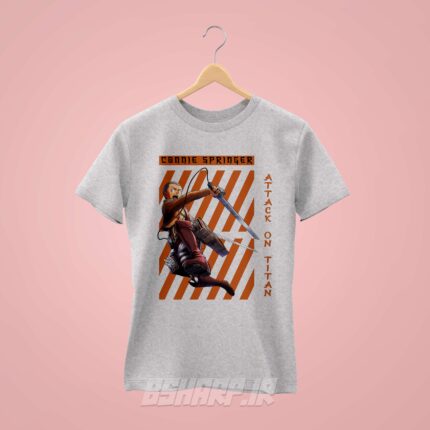 تیشرت Attack on Titan طرح Connie Attacks - Image 5
