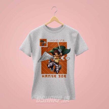 تیشرت Attack on Titan طرح Hange Zoe - Image 5