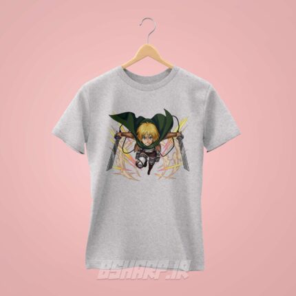 تیشرت Attack on Titan طرح آرمین - Image 5