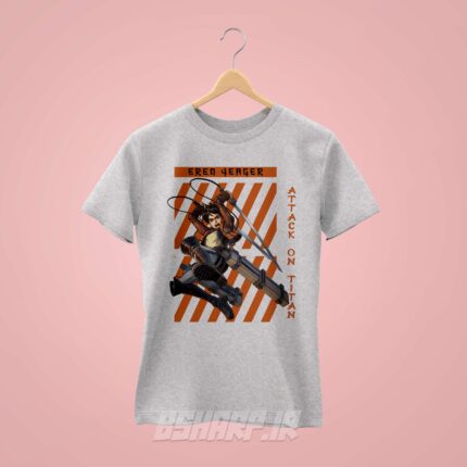 تیشرت Attack on Titan طرح Eren Yeager - Image 5