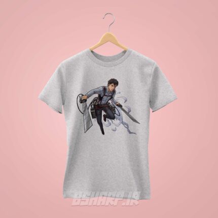 تیشرت Attack on Titan طرح بلوتوث - Image 5