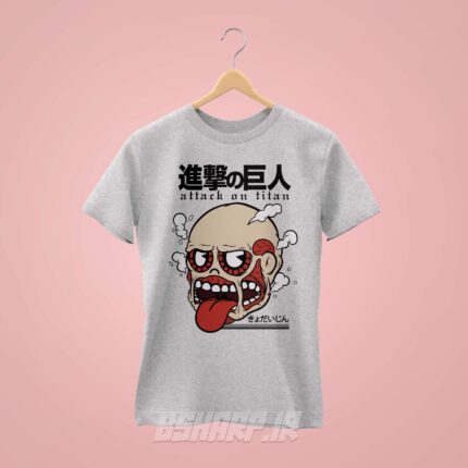 تیشرت Attack on Titan طرح YO Titan - تصویر 5