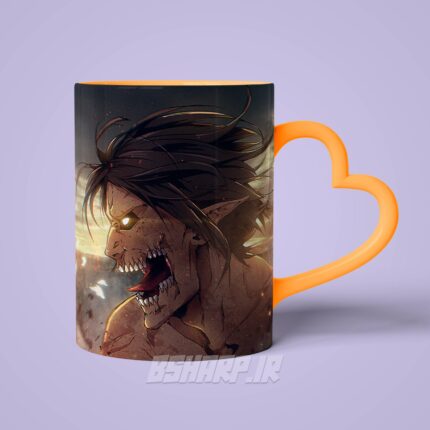 ماگ Attack on Titan طرح تقابل - Image 16