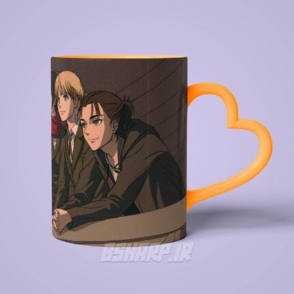 ماگ Attack on Titan طرح رویا - تصویر 16
