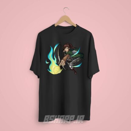 تیشرت Attack on Titan طرح Sasha Attacks - Image 8