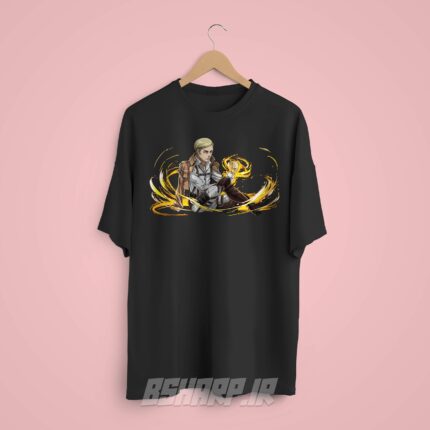 تیشرت Attack on Titan طرح اروین اسمیت - Image 8