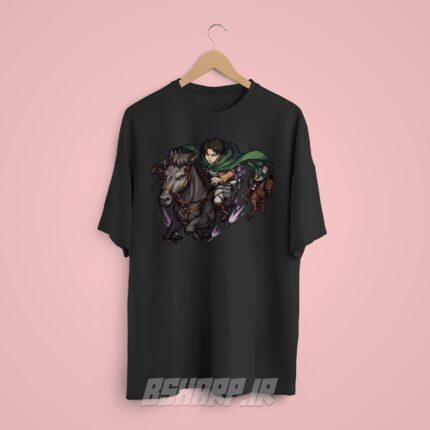 تیشرت Attack on Titan طرح تعقیب - Image 8