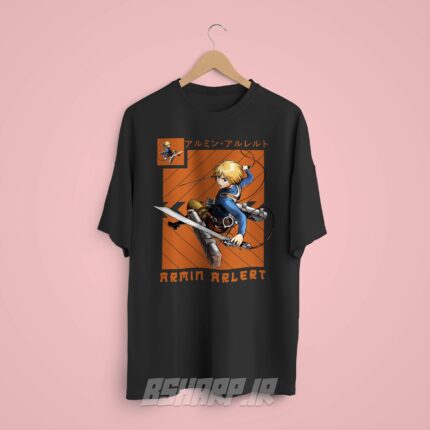 تیشرت Attack on Titan طرح Armin Arlert - Image 8