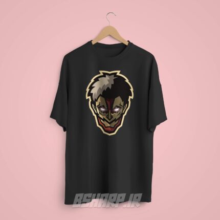 تیشرت Attack on Titan طرح کارتونی ارن - Image 8