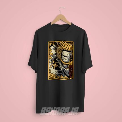 تیشرت Attack on Titan طرح Jaw Titam Card - Image 8