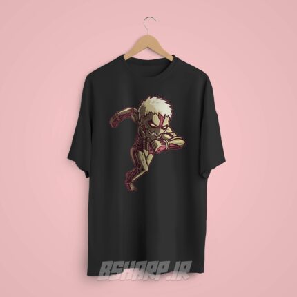 تیشرت Attack on Titan طرح Mini Armored Titan - Image 8