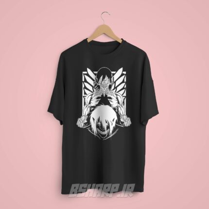 تیشرت Attack on Titan طرح Determined - Image 8