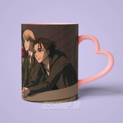 ماگ Attack on Titan طرح رویا - تصویر 15