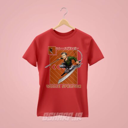 تیشرت Attack on Titan طرح Connie Springer - Image 3
