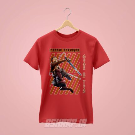 تیشرت Attack on Titan طرح Connie Attacks - Image 3
