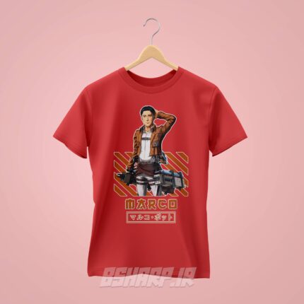 تیشرت Attack on Titan طرح مارکو بات - Image 3