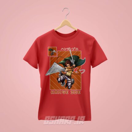تیشرت Attack on Titan طرح Hange Zoe - Image 3
