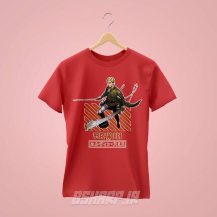 تیشرت Attack on Titan طرح Ervin - Image 3