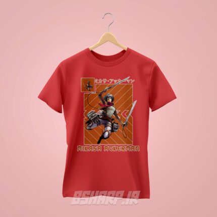 تیشرت Attack on Titan طرح Slay - Image 3