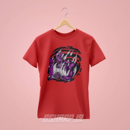 تیشرت Attack on Titan طرح Purple Colossal Titan - Image 3