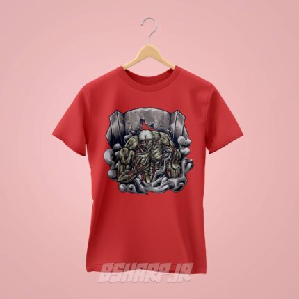 تیشرت Attack on Titan طرح Armor Beast - Image 3