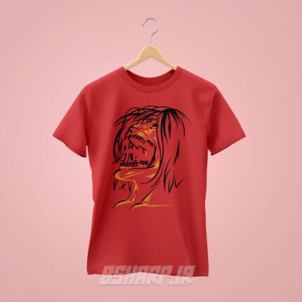 تیشرت Attack on Titan طرح غرش - Image 3