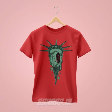 تیشرت Attack on Titan طرح Liberty - Image 3