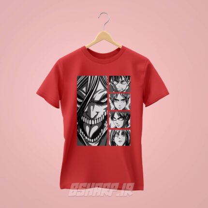 تیشرت Attack on Titan طرح Time - Image 3