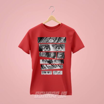 تیشرت Attack on Titan طرح Feelings - Image 3
