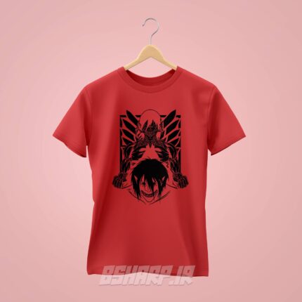 تیشرت Attack on Titan طرح Determined - Image 3