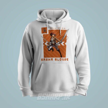 هودی Attack on Titan طرح Sasha Blouse - Image 2