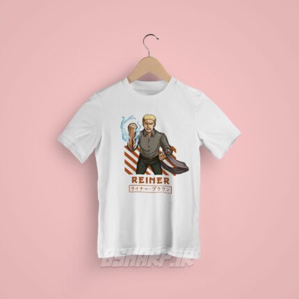 تیشرت Attack on Titan طرح درمان راینر - Image 7