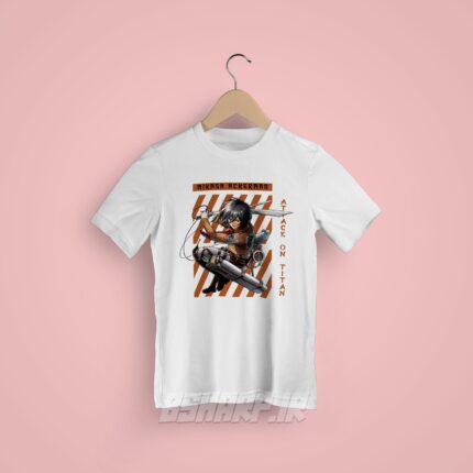 تیشرت Attack on Titan طرح Mikasa Ackerman - Image 7