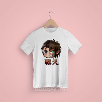 تیشرت Attack on Titan طرح ارن انیمیشنی - Image 7