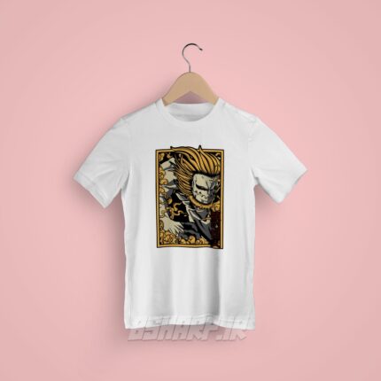 تیشرت Attack on Titan طرح Jaw Titam Card - Image 7