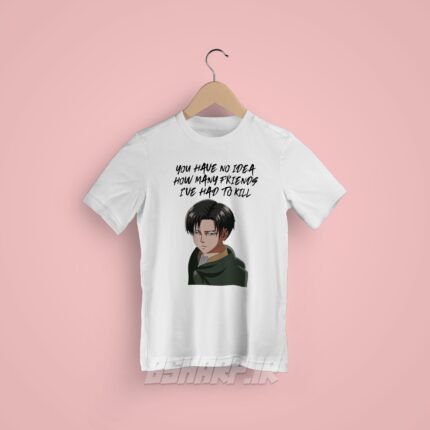 تیشرت Attack on Titan طرح You Have No Idea - Image 7