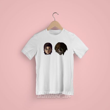 تیشرت Attack on Titan طرح Two Faces - Image 7