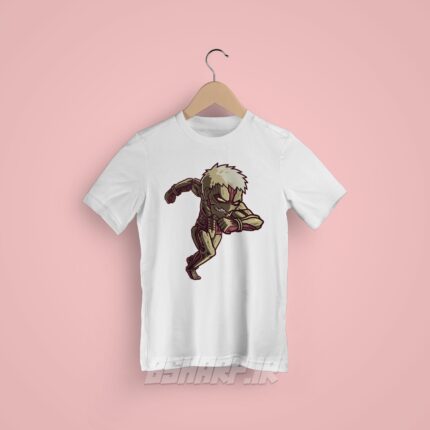 تیشرت Attack on Titan طرح Mini Armored Titan - Image 7