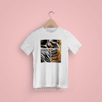 تیشرت Attack on Titan طرح Fear - Image 7