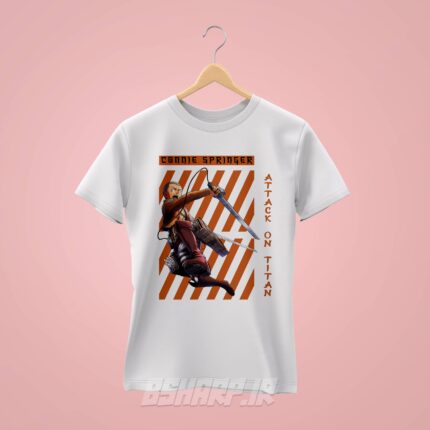 تیشرت Attack on Titan طرح Connie Attacks - Image 2